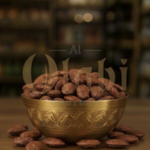Roasted Smoked Almond 1 لوز محمص مدخن